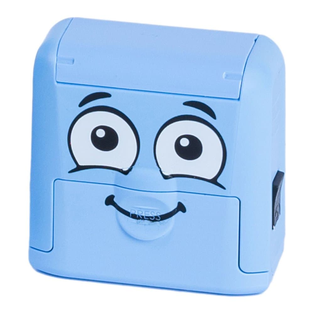 Colop MY MARKY TYPO 6 langues bleu clair — tampon à personnaliser