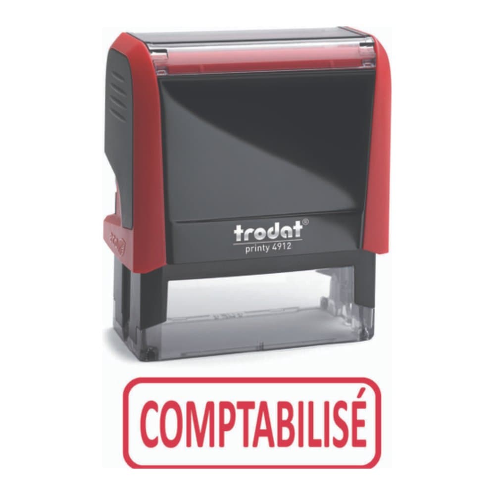 Pack Formule "COMPTABILISE" 4.0 - Boîtier Rouge, Encrage Rouge