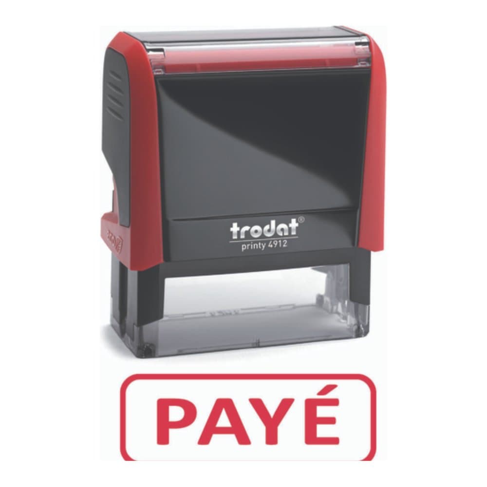 Pack Formule " PAYE " 4.0 - Boîtier Rouge, Encrage Rouge