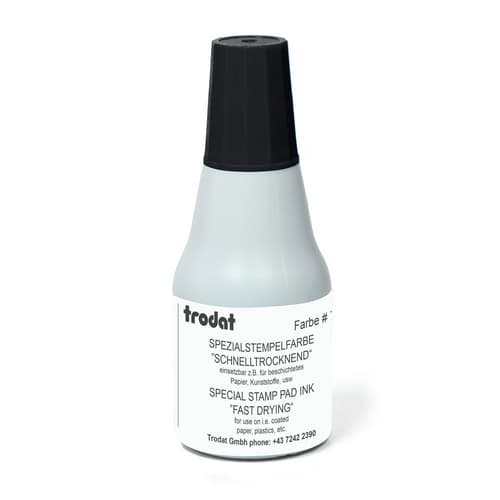 Encre Trodat 7021 Noire Séchage rapide, 25ml — tampon personnalisable en ligne