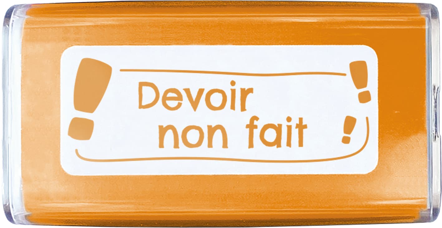 NIO School Printer 20 orange "Devoir non fait"