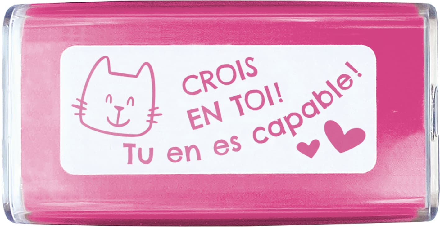 NIO School Printer 20 rose "Crois en toi"