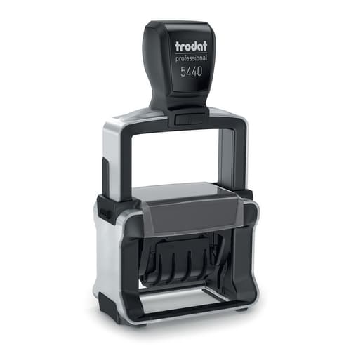 Trodat DATEUR METAL 5440 Bicolore — tampon à personnaliser