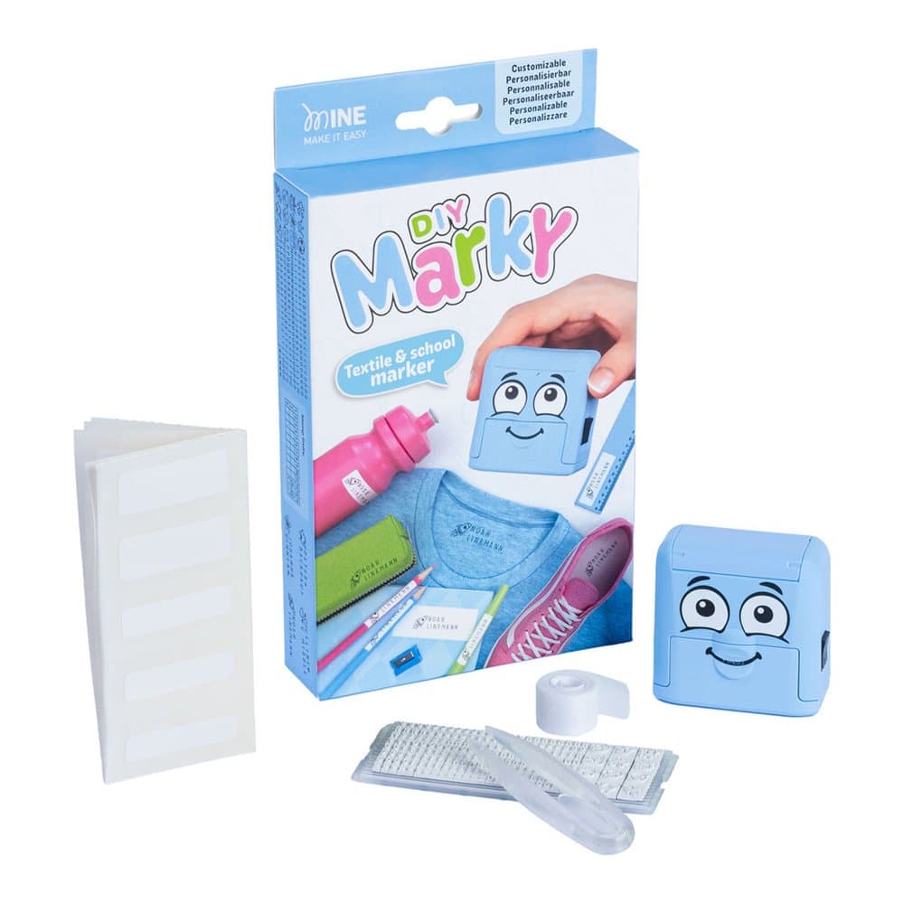 Colop MY MARKY SET à personnalier Printer C20N bleu clair — tampon à personnaliser
