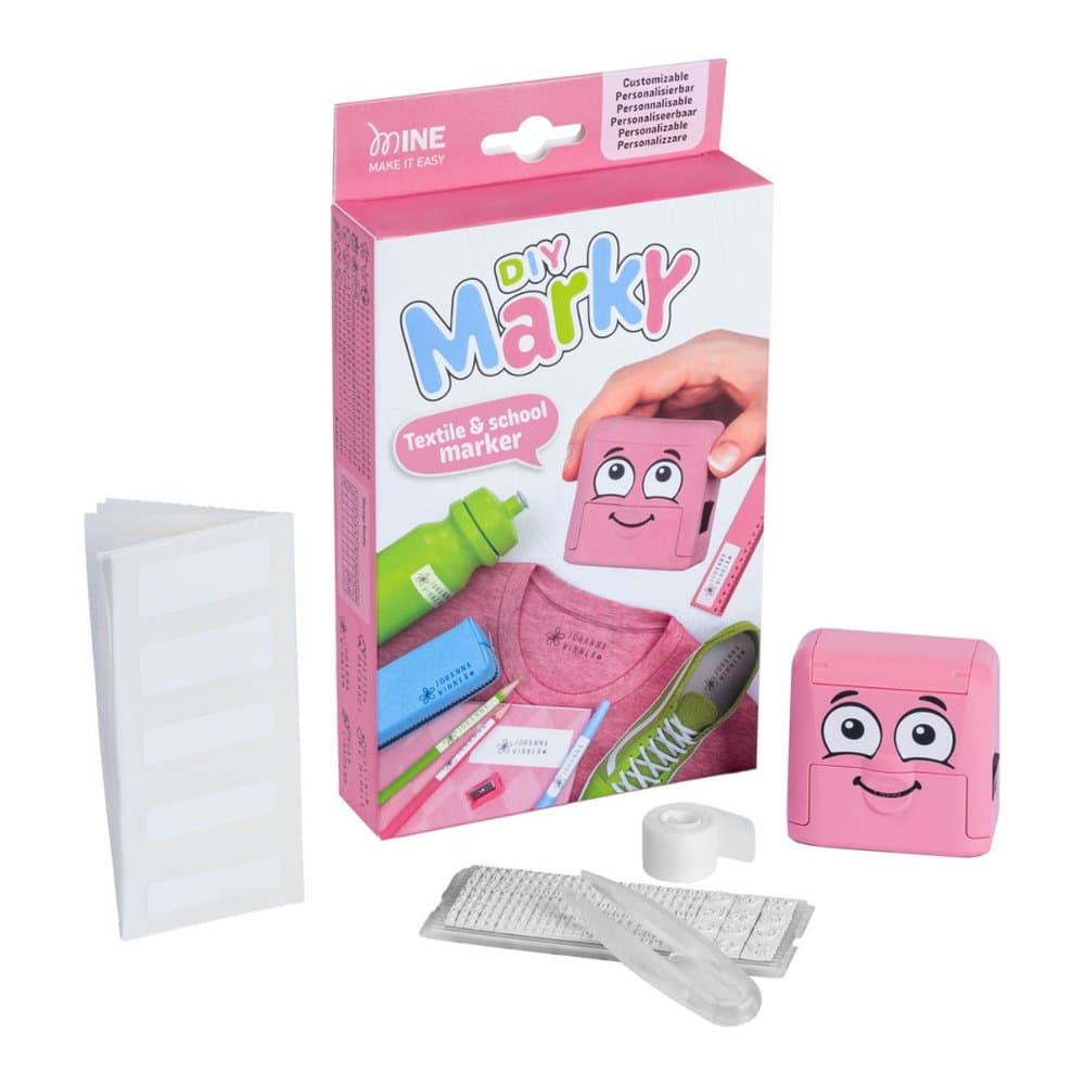 Colop MY MARKY SET à personnalier Printer C20N rose — tampon à personnaliser