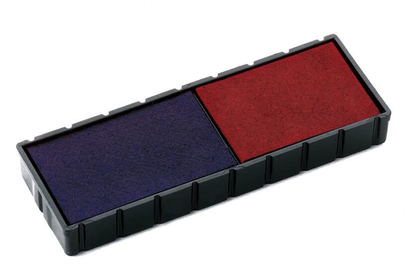 Colop Encrier E/12 S100 long bicolore — tampon à personnaliser